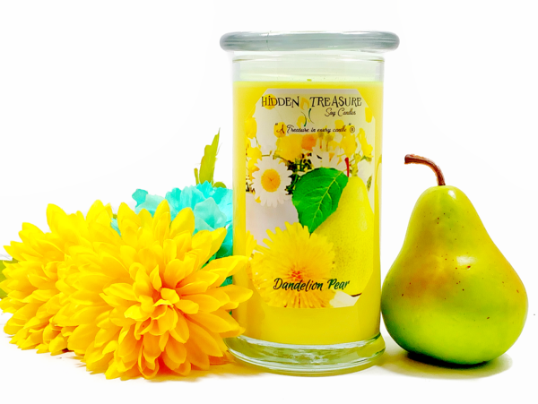 Dandelion Pear Treasure Candle