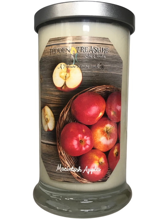 Macintosh Apple Treasure Candle