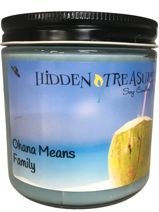 Ohana Means Family Magic Candle