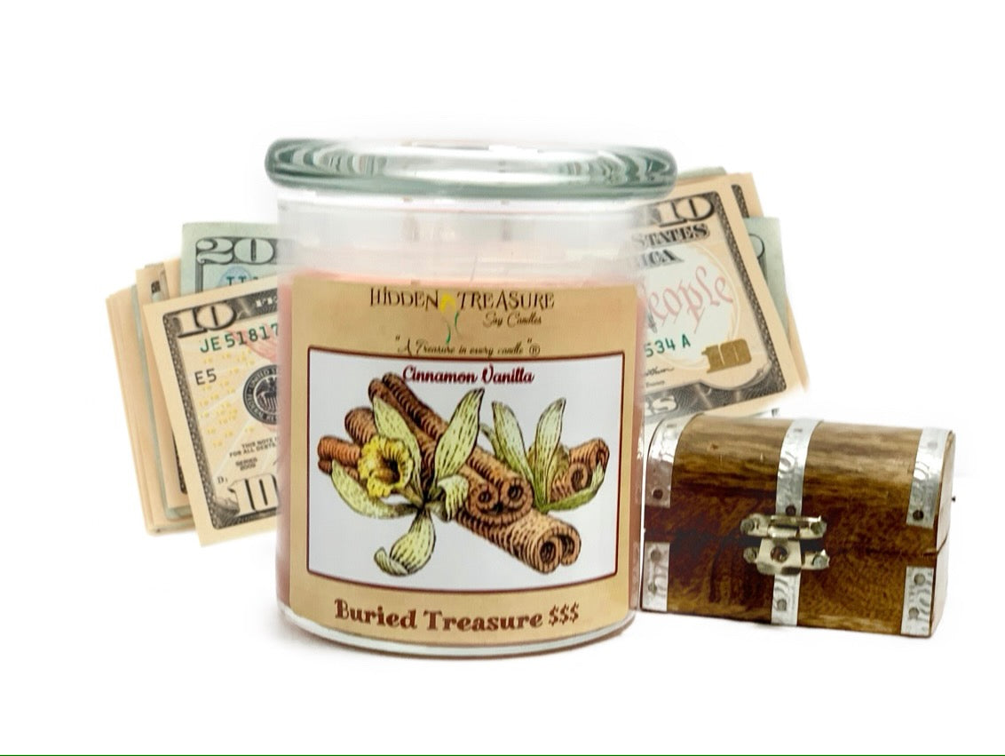 Cinnamon Vanilla Cash Candle