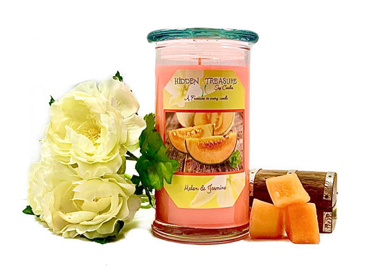 Melon & Jasmine Cash Candle