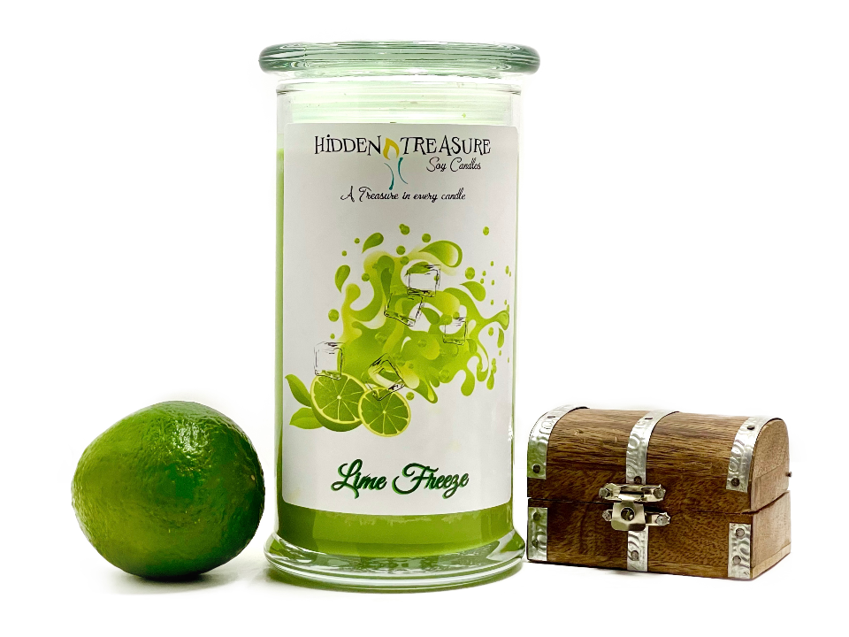 Lime Freeze Surprise Candle