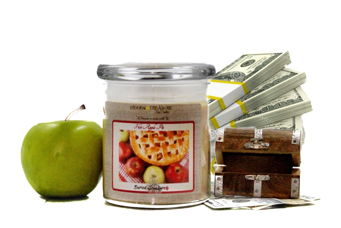 Hot Apple Pie Treasure Candle