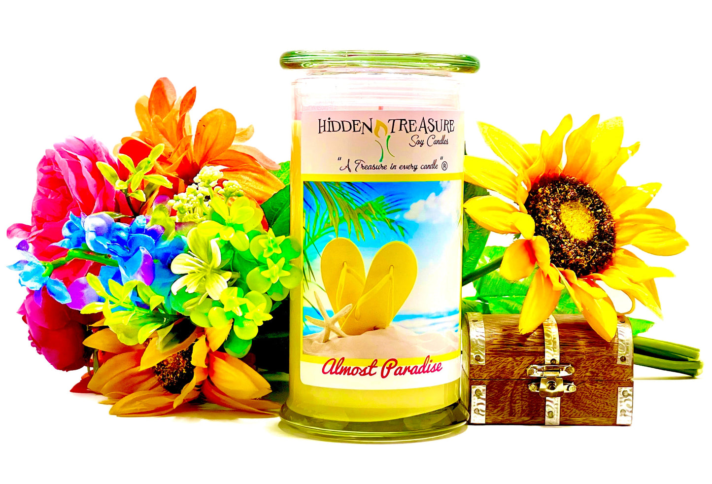 Almost Paradise Cash Candle