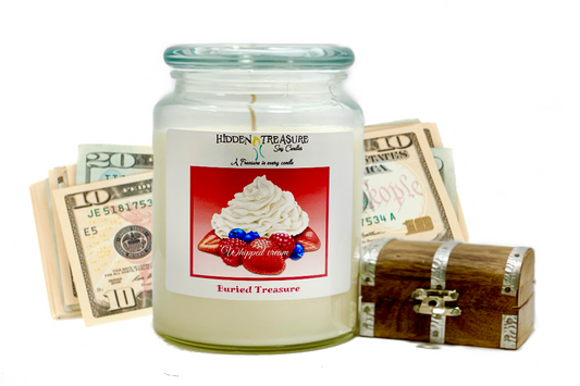 Whipped Cream Cash Candle