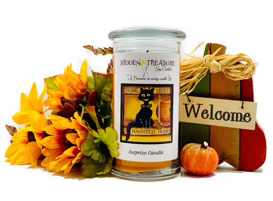 Home Sweet Haunted Home Surprise Candle