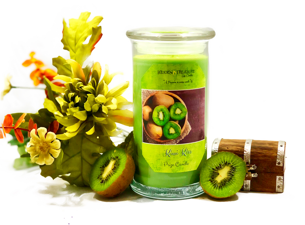 Kiwi Kiss Treasure Candle Hidden Treasure Soy Candles