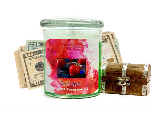 Candy Apple Cash Candle