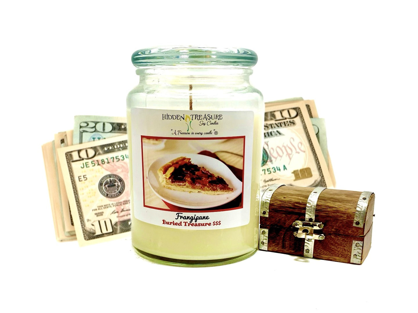 Frangipane  Cash Candle