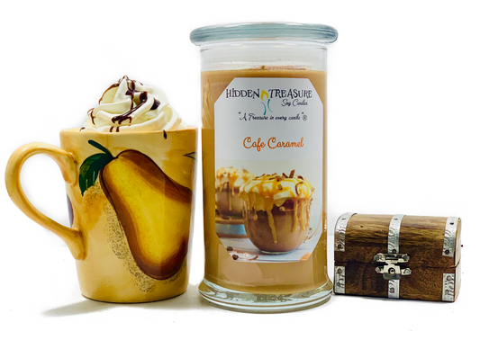 Cafe Caramel Treasure Candle