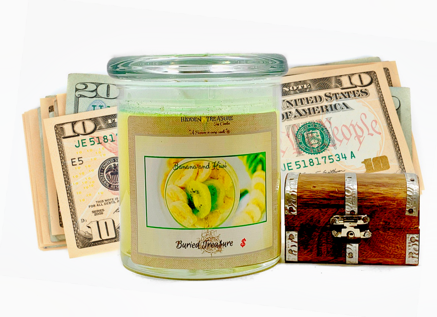 Banana Kiwi Cash Candle