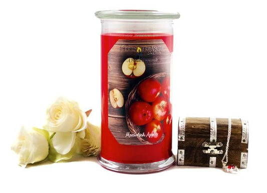 Macintosh Apple Treasure Candle